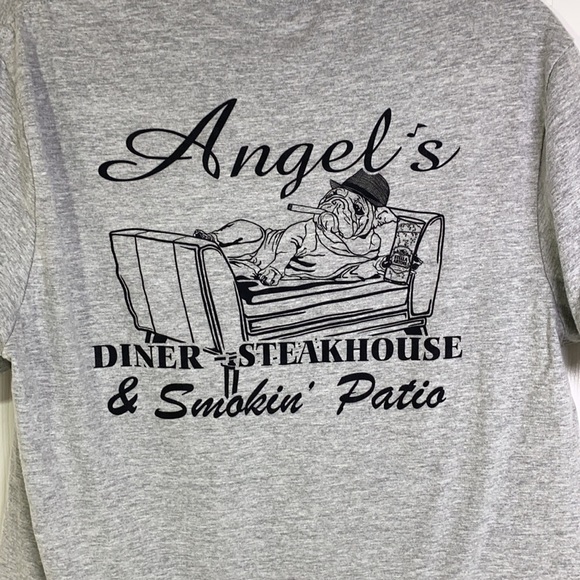 District - Gray Graphic Beer Shirt Size Large - Picture 5 of 5